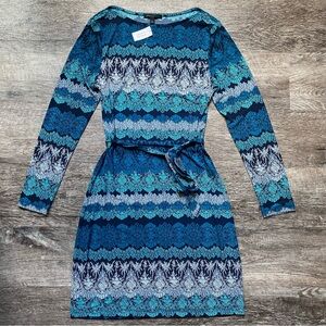 NWT Banana Republic Long Sleeve Dress M